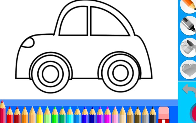 Coloring Book Game Play