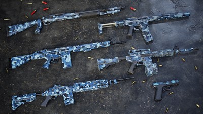 Insurgency: Sandstorm - Midnight Blue Weapon Skin Set — скриншот 1