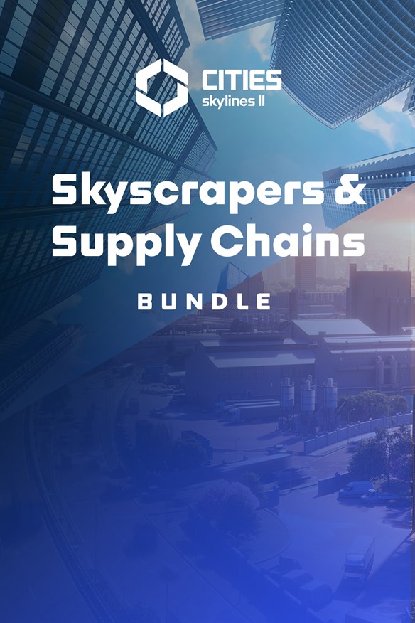 Cities: Skylines II - Skyscrapers & Supply Chains Bundle Xbox Series X|S and Xbox One cover art
