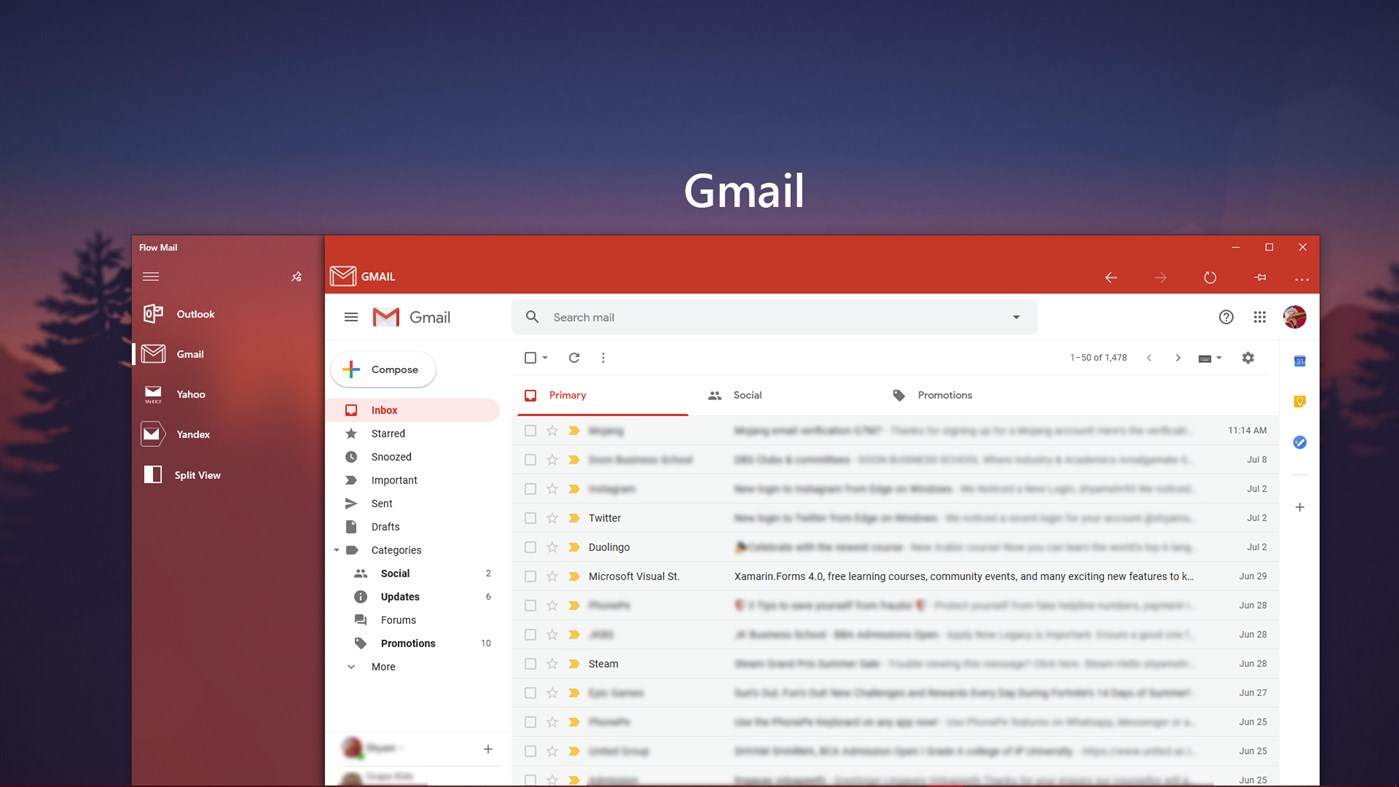 #2. Flow Mail - Manage Email Accounts (Windows) Bởi: Define Studio