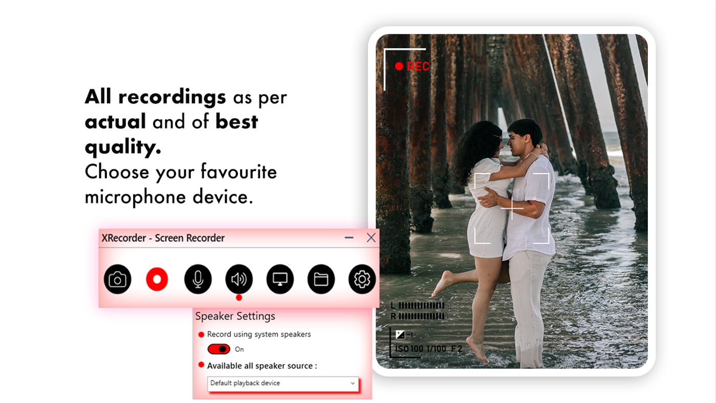 #4. XRecorder - Screen Recorder and GIF Maker (Windows) โดย: Pinnacle Labs