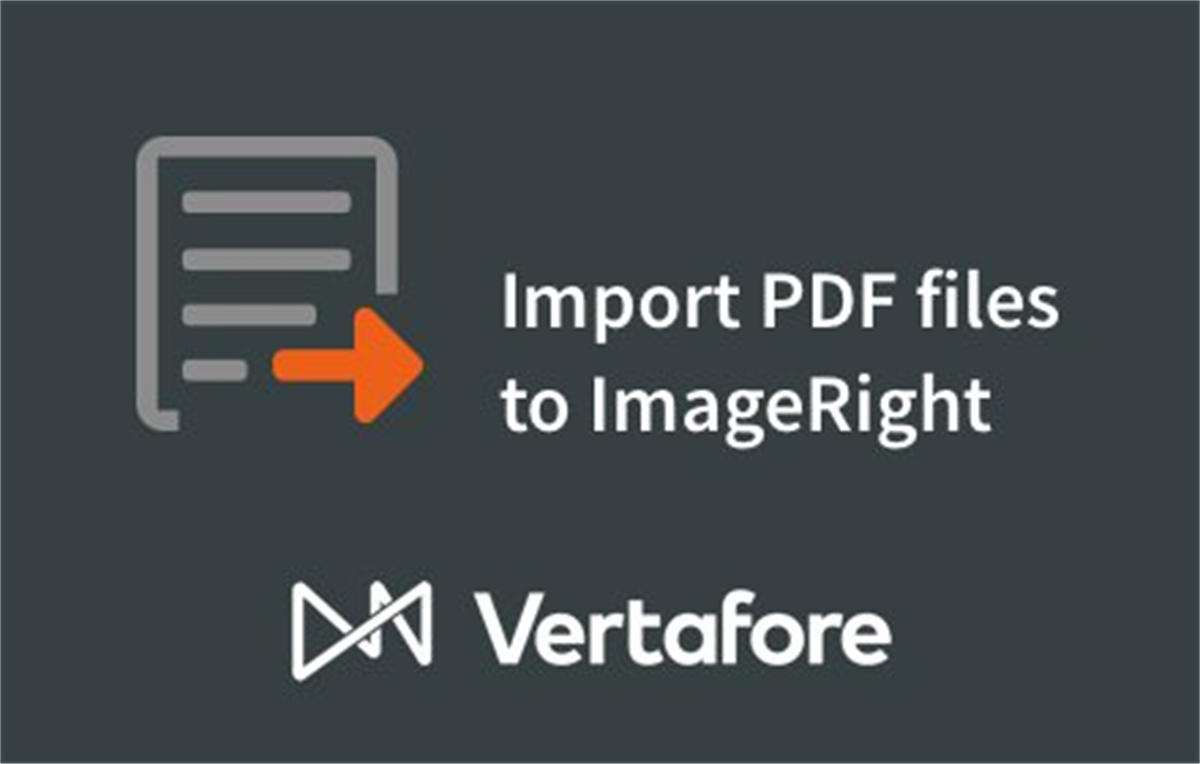 ImageRight PDF Import