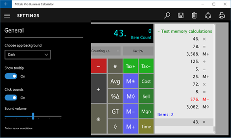 10Calc Business Calculator Screenshots 1