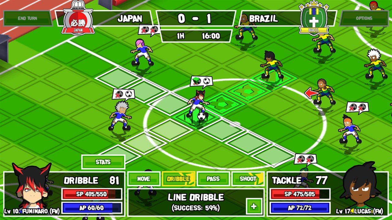 Ganbare! Super Strikers screenshot 3