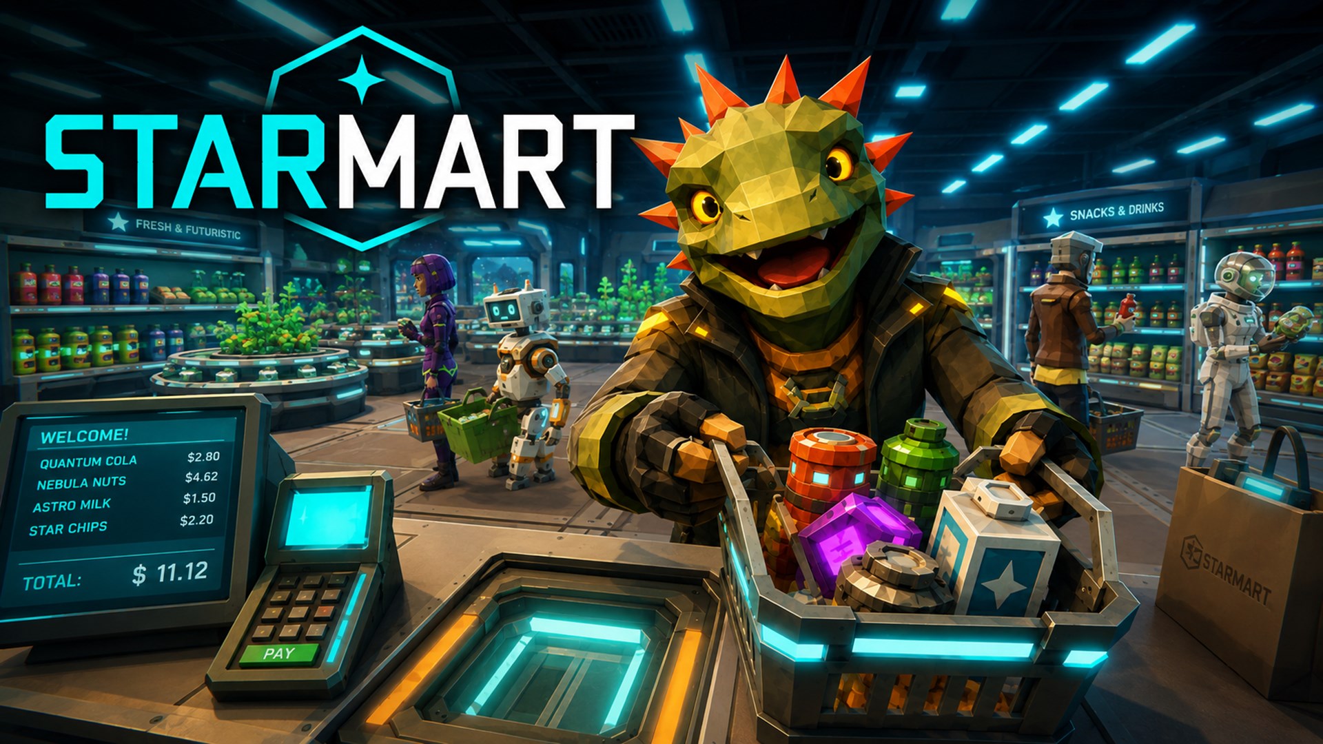 Starmart: A Space Supermarket Simulator
