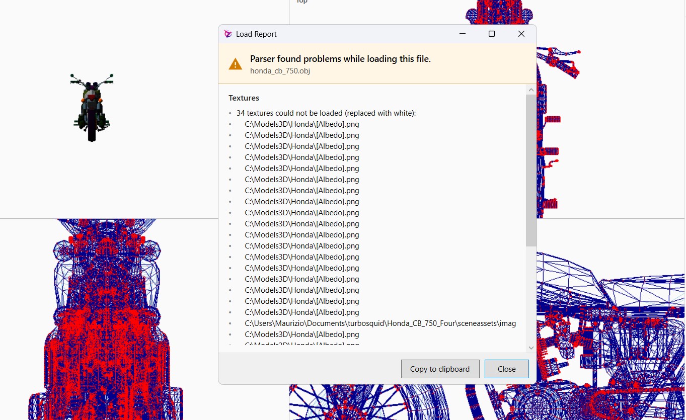 OBJ Viewer screenshot