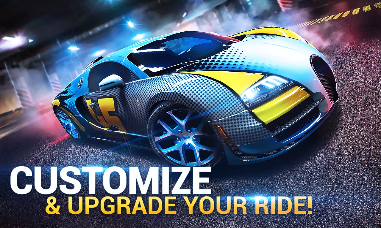 Screenshot: CUSTOMIZE & UPGRADE YOUR RIDE!