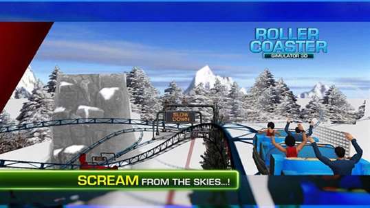 Roller Coaster Fun Tour - Simulation Game screenshot 1