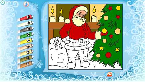Color by Numbers - Christmas - Free Screenshots 1