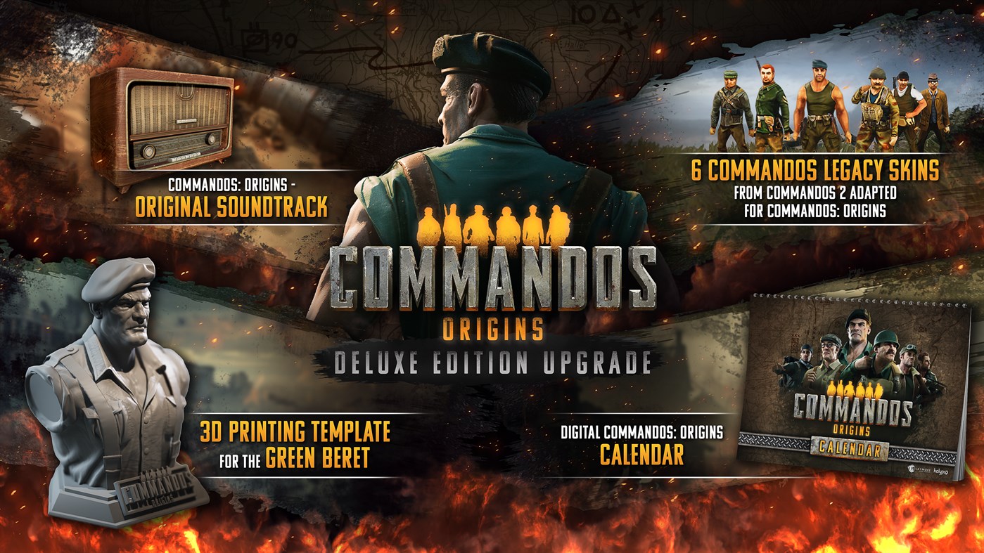 #1. Commandos: Origins - Deluxe Edition (Win) (Windows) โดย: Kalypso Media