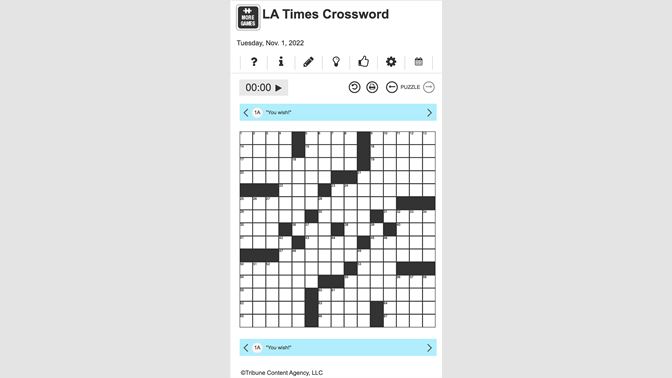 L.A. Times Crossword Puzzles 2022 – Shop LA Times