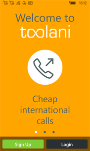 toolani - Cheap international calls - free test call! screenshot 1