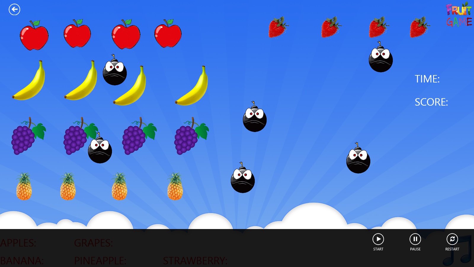 FRUITGAME for Windows 10