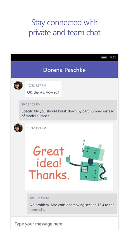 Microsoft Teams Screenshot