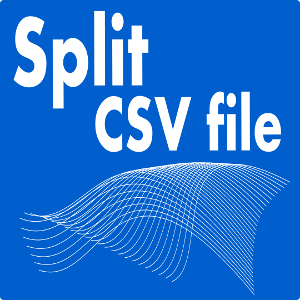 Split CSV file