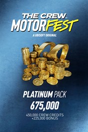 Pacote Platina do The Crew™ Motorfest (675 000 Créditos Crew)
