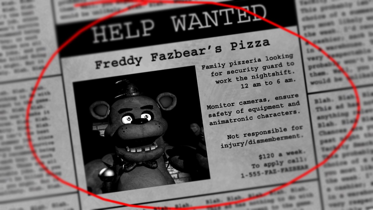 Five nights night at freddy s xbox 360