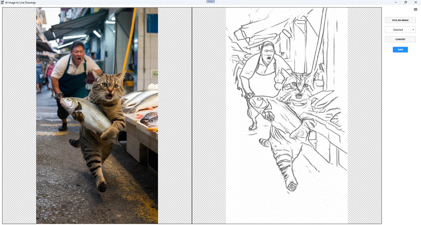 AI Image to Line Drawings screenshot 5