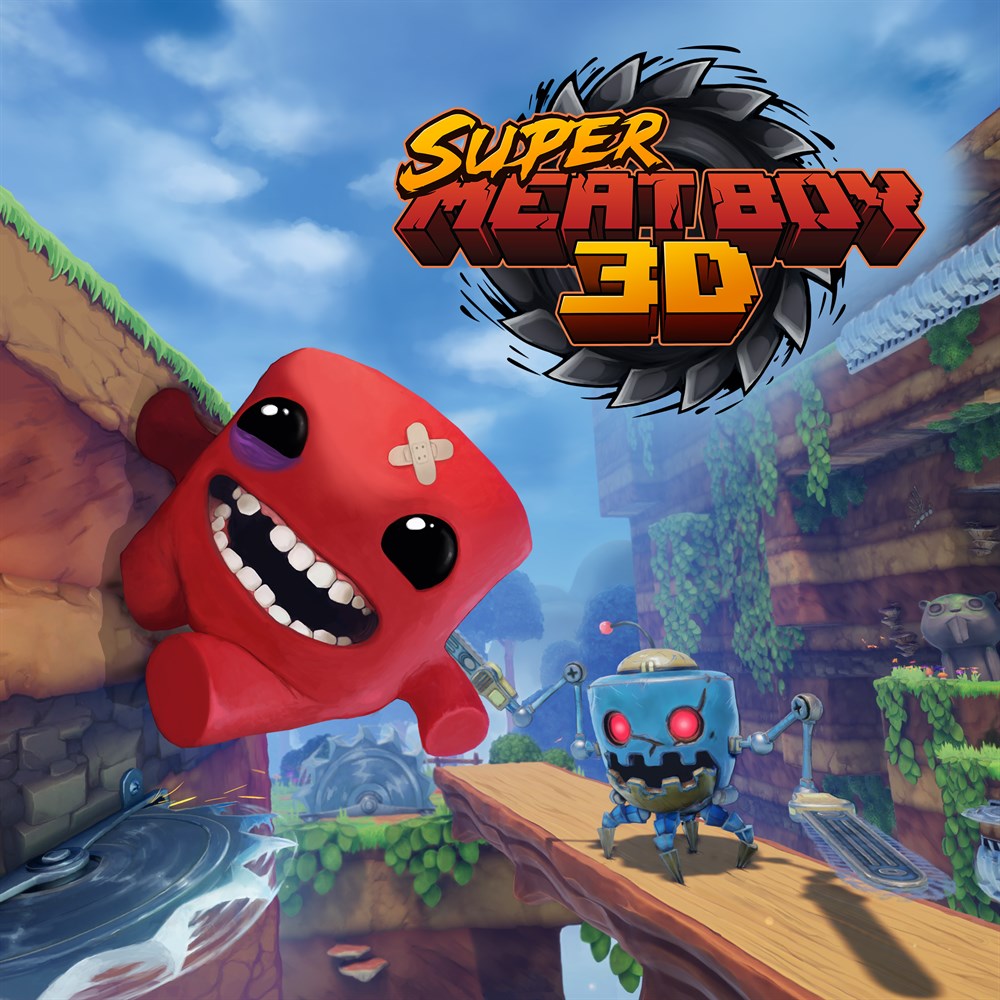 Super Meat Boy 3D cover art (full size)