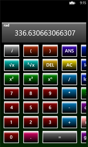 Swipy Calculator Free screenshot 1