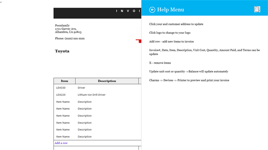 Simple Invoice screenshot 5