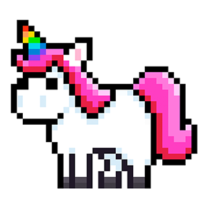 Get Unicorn Pixel Art Color By Number Microsoft Store