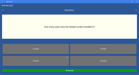 Quran quiz Screenshots 2