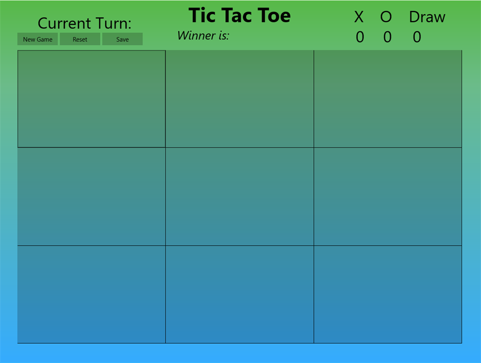 TicTacToe! (Windows) 由: Fouly