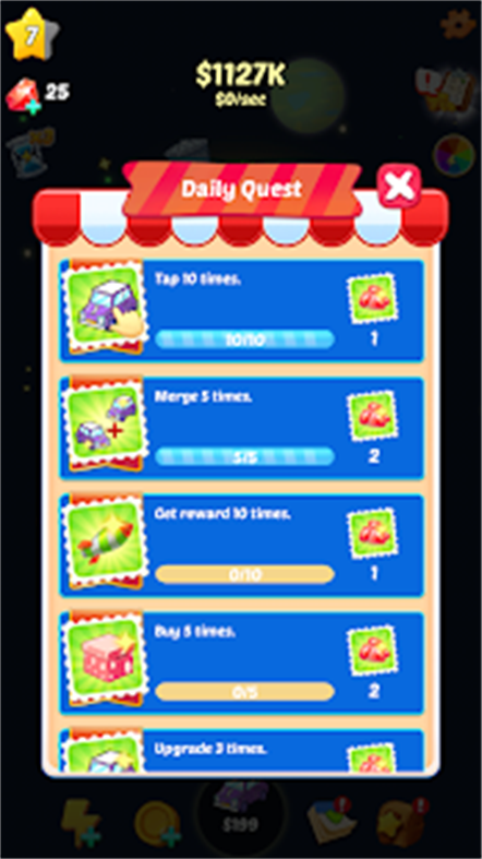 #2. Car Merger : World Idle Tycoon (Windows) بواسطة: Piano Music Games