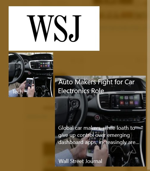 Screenshot: Pin a myriad of tile sizes right to your Start Screen/Menu