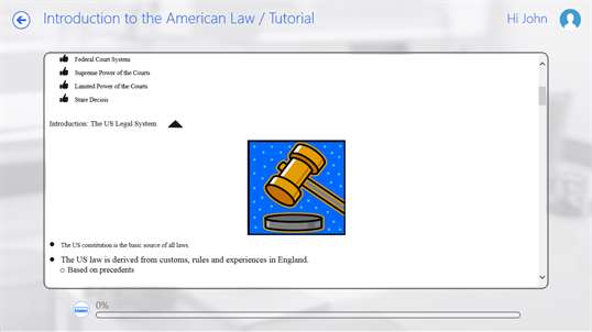 US Law by WAGmob screenshot 6