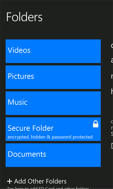 Folders Free, Advanced File Manager Screenshots 1