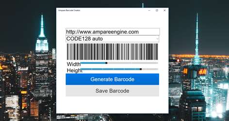 Ampare Barcode Creator Screenshots 1