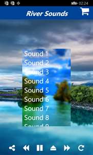 River Sounds:Soothing River Sounds for Mind Therapy screenshot 4