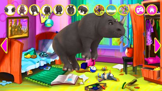 Talking Rhino Hero And Junior screenshot 8