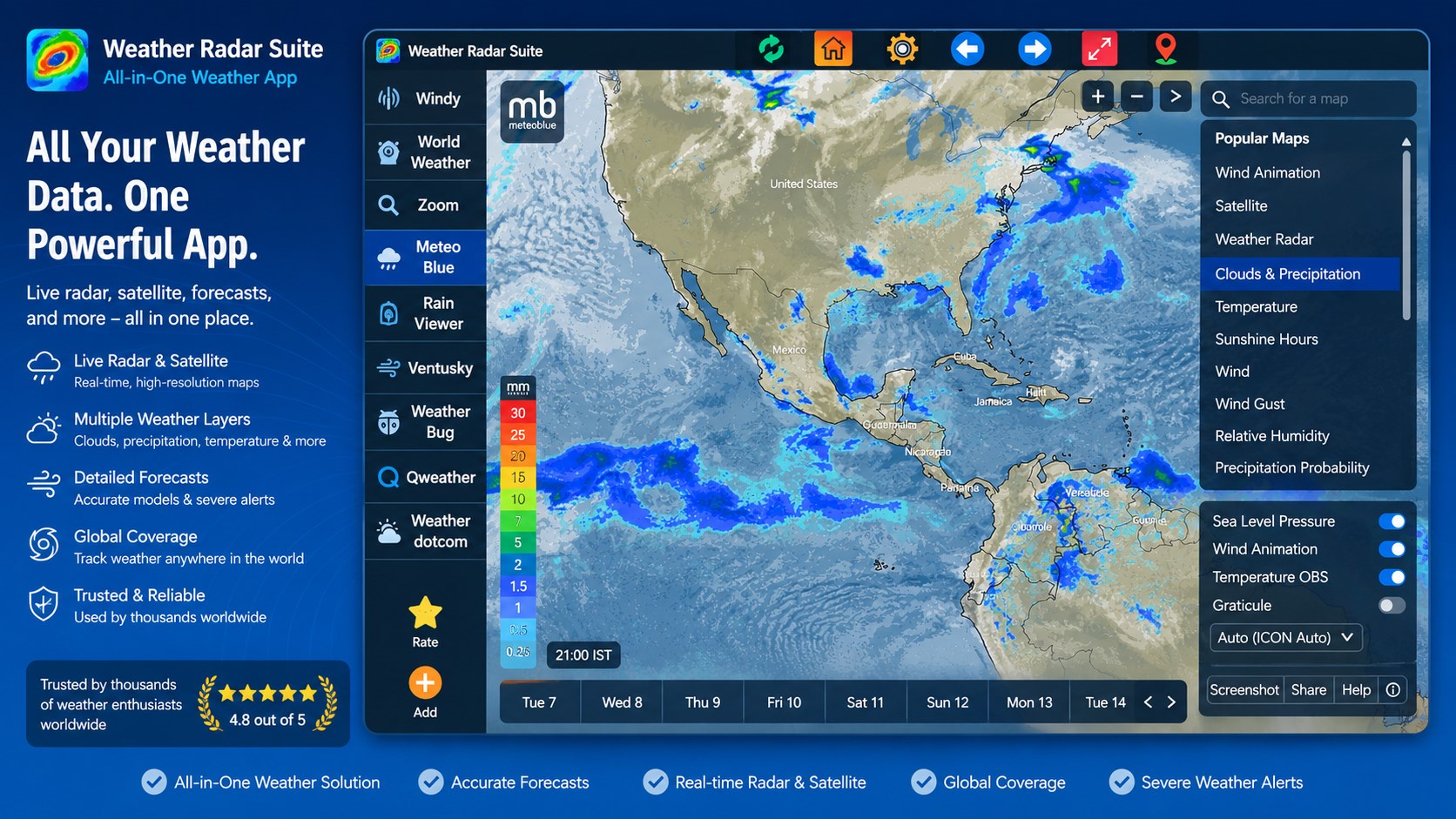 Weather Radar Suite screenshot