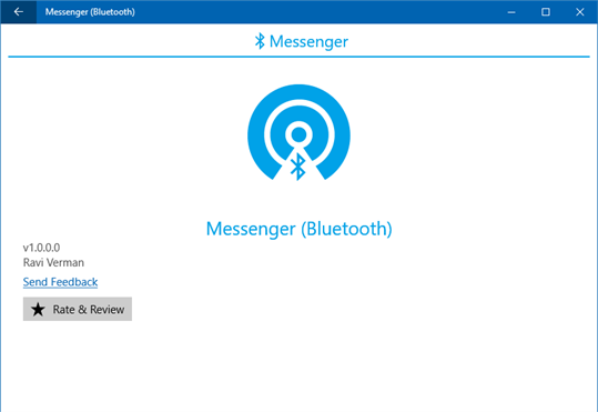 Messenger (Bluetooth) screenshot 4