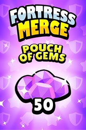 Fortress Merge: Pouch of Gems - 50