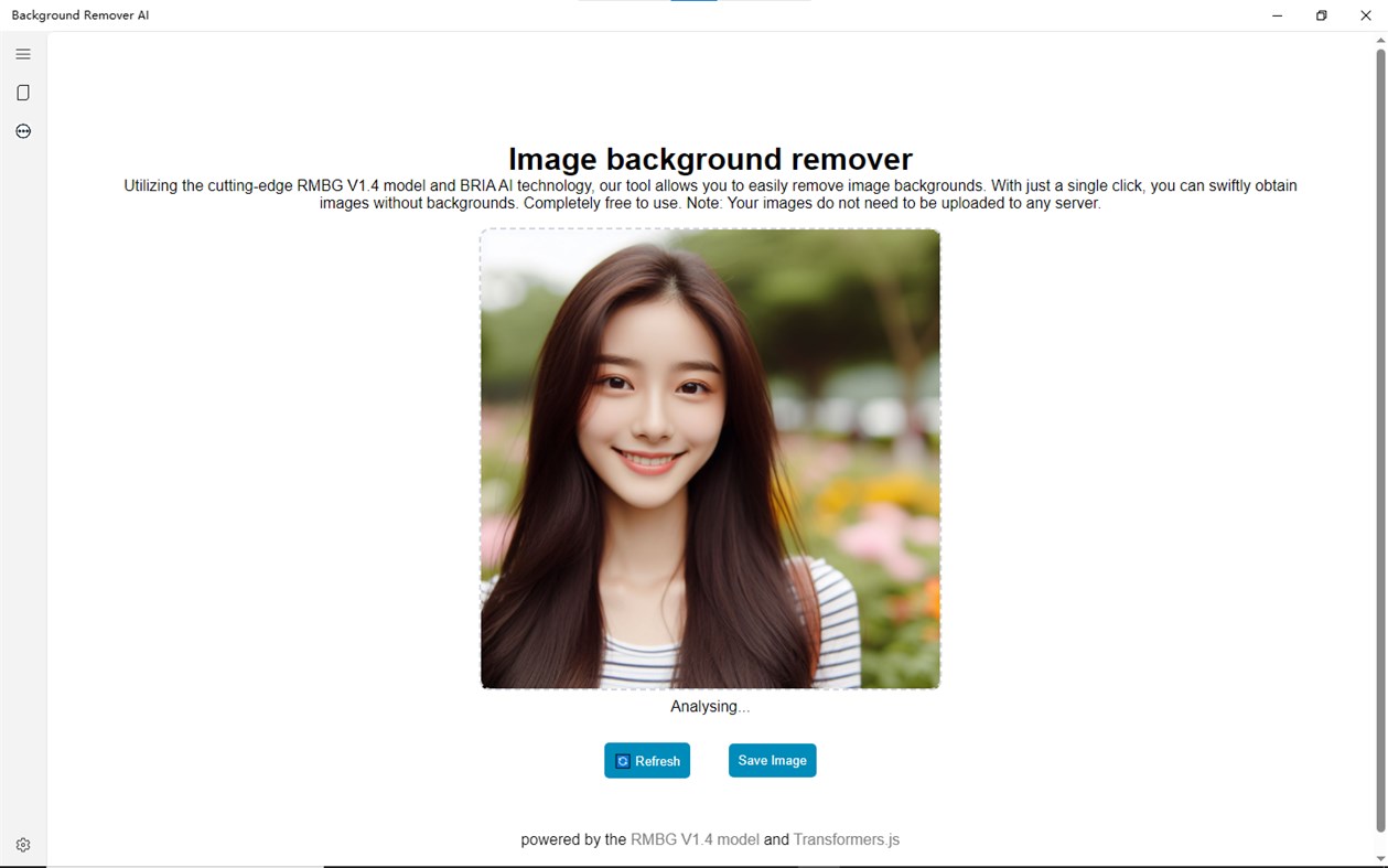 #2. Background Remover AI (Windows) Door: AI Power