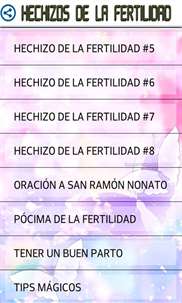 Hechizos fertilidad screenshot 2