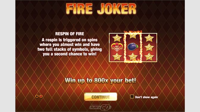 Get Fire Joker Free Casino Slot Machine Microsoft Store En Id