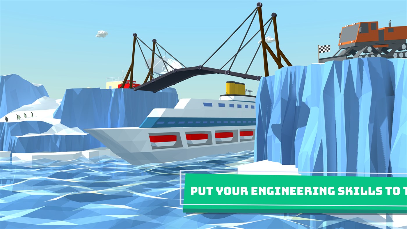 #7. Build a Bridge! (Windows) By: BoomBit
