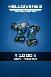 HELLDIVERS™ 2: 1 000 superkrediter