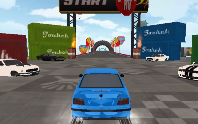Mega Ramp Car Stunt Game Play