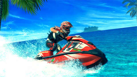 Aqua Moto Racing Utopia - Conferindo o Game no Xbox One 