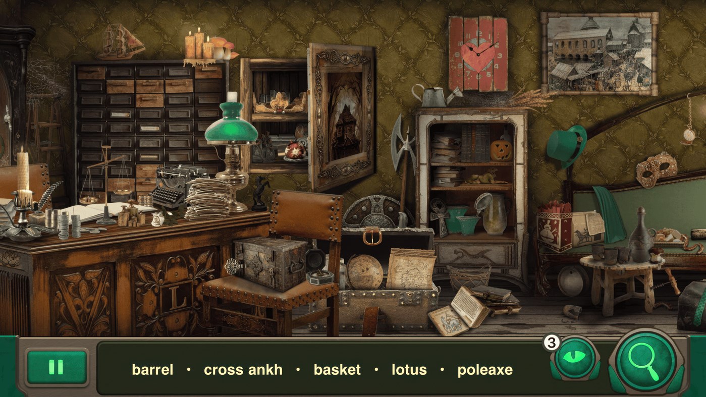 #4. Magic of Runes: Hidden Object Games (Windows) 作者: Crisp App Studio