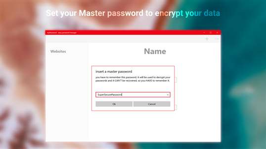 Password Saver - easy and secure password manager screenshot 1