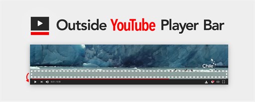 Outside YouTube Player Bar marquee promo image