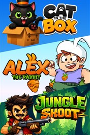 Cat in the Box + Alex the Rabbit + Jungle Shoot (Bundle)