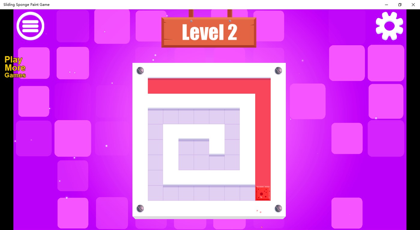 #1. Sliding Sponge Paint Game (Windows) โดย: Hung APP